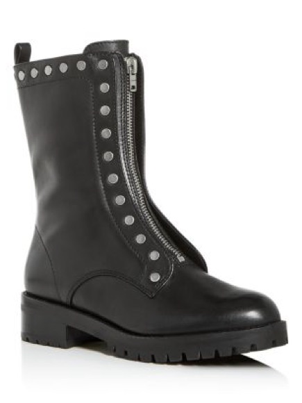 Coach Women’s Lara Studded Zip-Up Boots 8